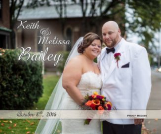 Bailey Wedding Proof book cover