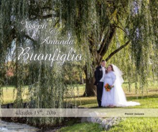 Buonfiglio Wedding Proof book cover