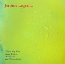 Jérôme Legrand book cover