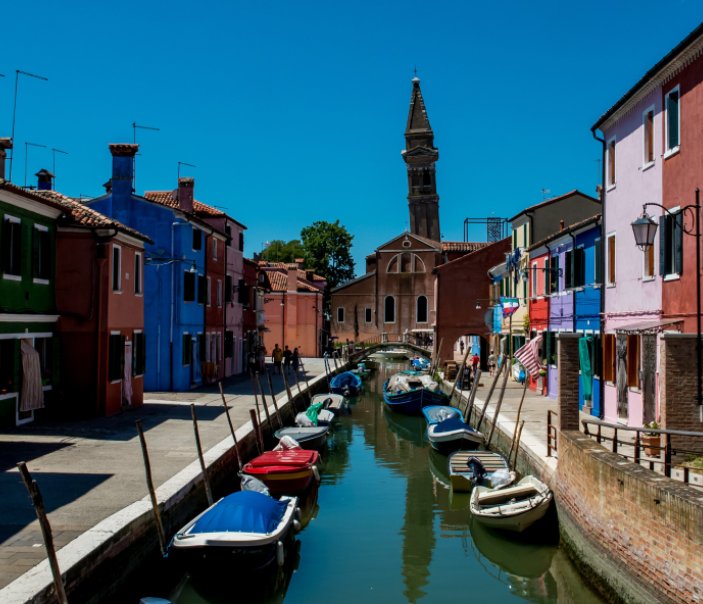 View Burano, Murano, Isola San Michele & Venice by Amy Williams