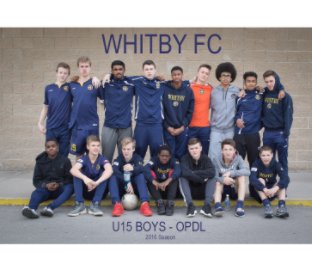 2016 Whitby FC book cover