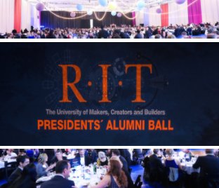 RIT Presidents' Alumni Ball 2016 book cover