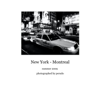 New York - Montreal book cover