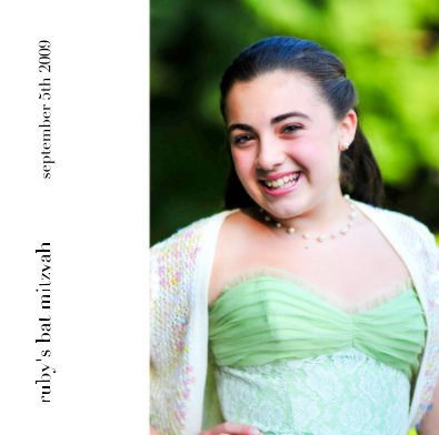 ruby's bat mitzvah september 5th 2009 book cover