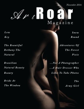 Art Roar Magazine November Issue 2016 book cover