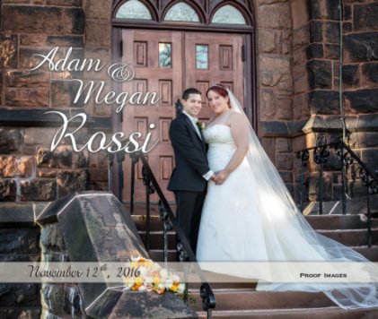 Rossi Wedding Proof book cover