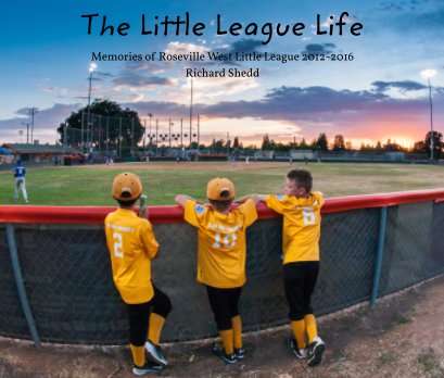 The Little League Life (11x13 Premium Hardcover) book cover