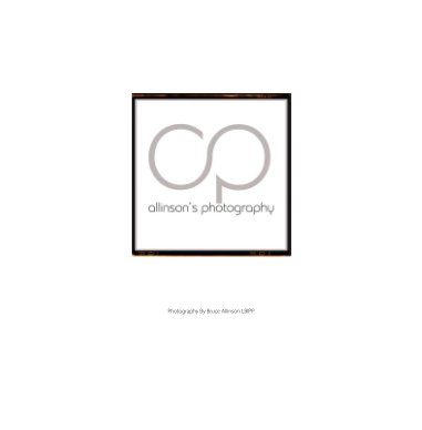 Allinson's Photography - a portfolio (Nov 2016) book cover