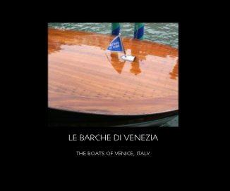 LE BARCHE DI VENEZIA book cover