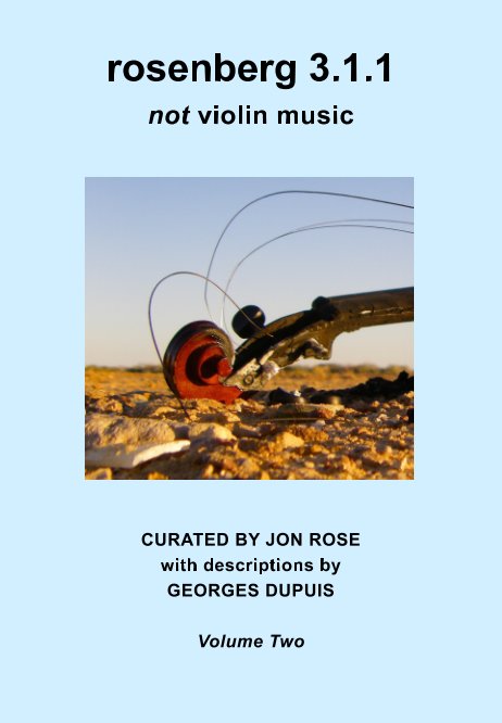 Ver rosenberg 3.1.1 volume 2 por Jon Rose with Georges Dupuis