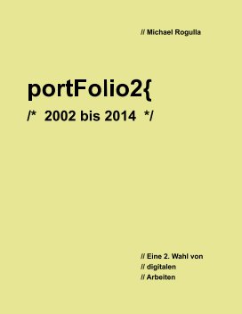 Portfolio2 ...2014 book cover