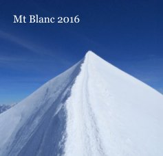 Mt Blanc 2016 book cover