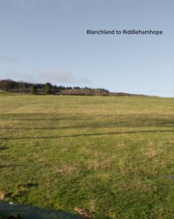 Blanchland to Riddlehamhope book cover