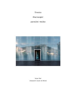 Trento Stavanger parallel walks book cover