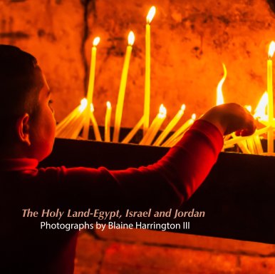 The Holy Land-Egypt, Israel and Jordan_12x12 book cover