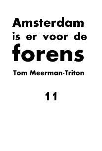 Amsterdam is er voor de forens book cover