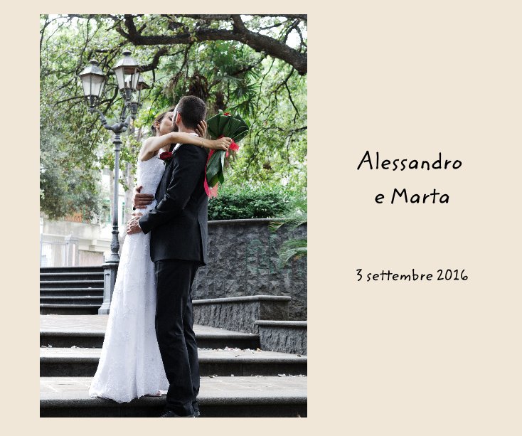 Bekijk Alessandro e Marta 3 settembre 2016 op Alberta Dionisi
