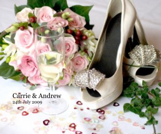 Carrie & Andrew 24th July 2009 book cover