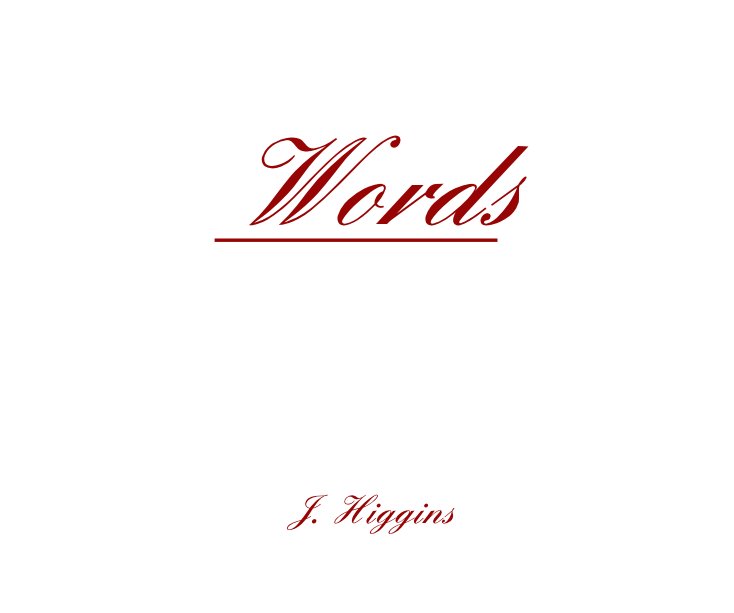Ver Words por J. Higgins