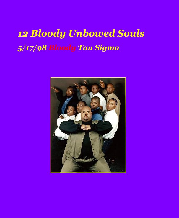 Ver 12 Bloody Unbowed Souls por dawilliams12