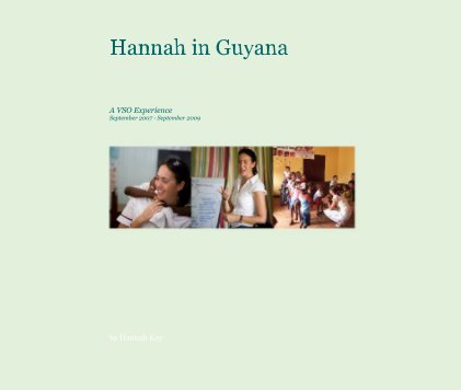 Hannah in Guyana book cover