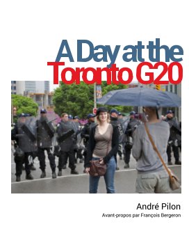 Toronto G20 - 8.5x11" softcover book cover