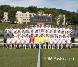 2016 QVHS Boys AA Varsity Soccer Postseason book cover