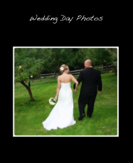 Wedding Day Photos book cover