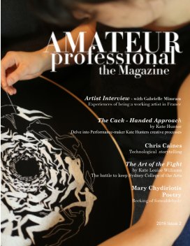 Amateur Professional the Magazine book cover