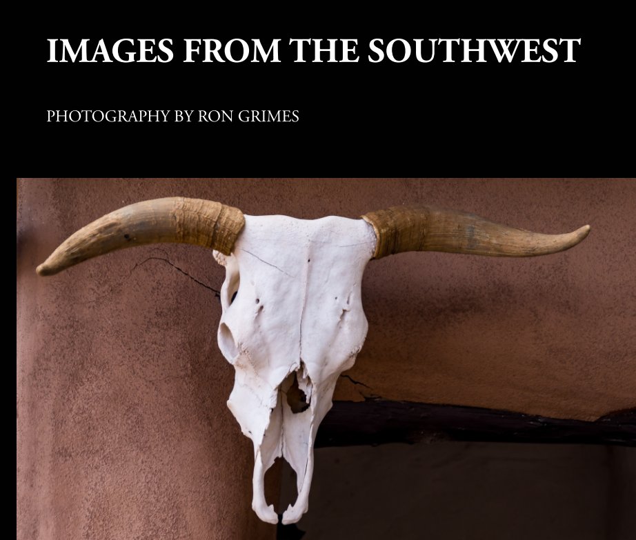 View IMAGES FROM THE SOUTHWEST by RON GRIMES