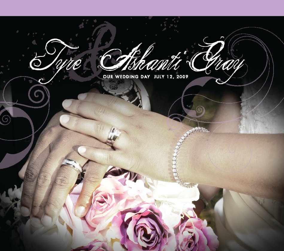 View Gray Wedding Album by Hall Album Designs