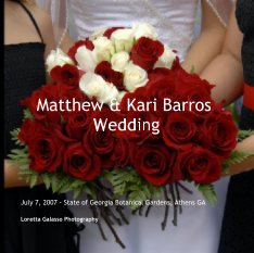 Matthew & Kari Barros Wedding book cover