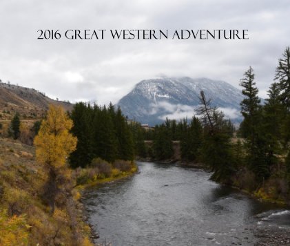 2016 great western adventure book cover