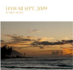 Hawaii Sept. 2009 By Miles Mckee book cover