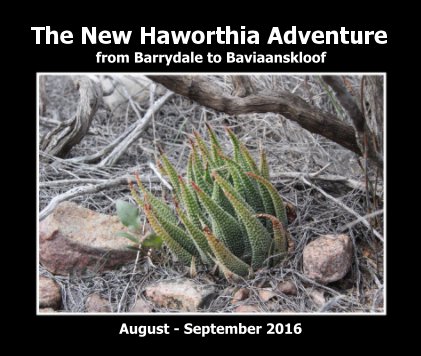 The New Haworthia Adventure 2016 book cover
