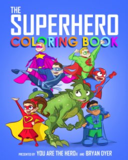 The Superhero Coloring Book book cover