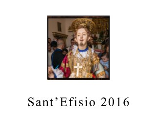 Sant'Efisio 2016 book cover