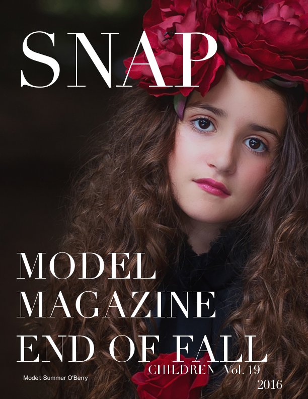 View Snap Model Magazine End of Fall Children by Danielle Collins, Charles West