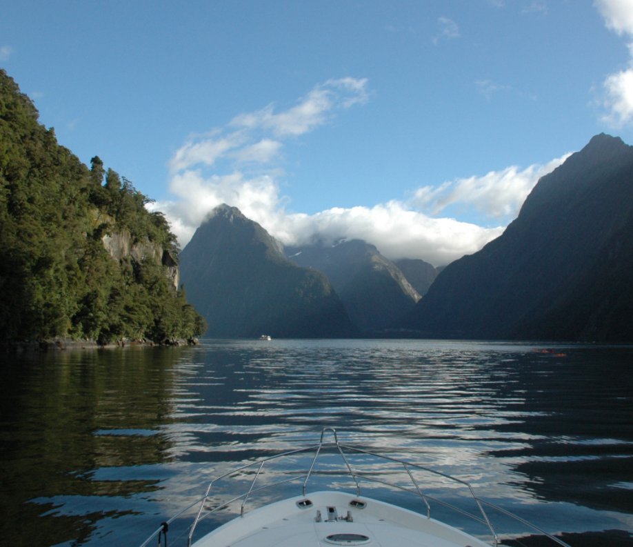 View Circumnavigating New Zealand's South Island by Graeme & Angela Rose