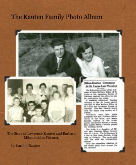 The Kauten Family Photo Album book cover