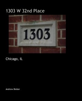 1303 W 32nd Place book cover