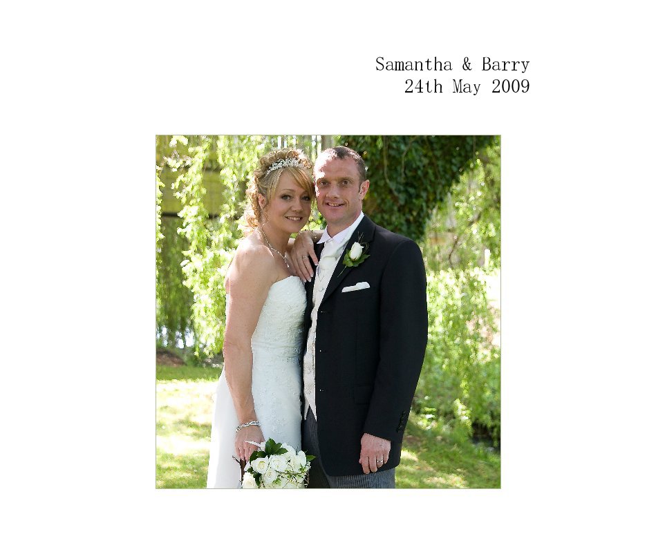 Bekijk Samantha & Barry 24th May 2009 op imagetext