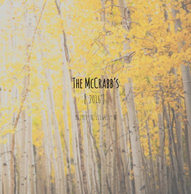 The McCrabb's 2016 book cover
