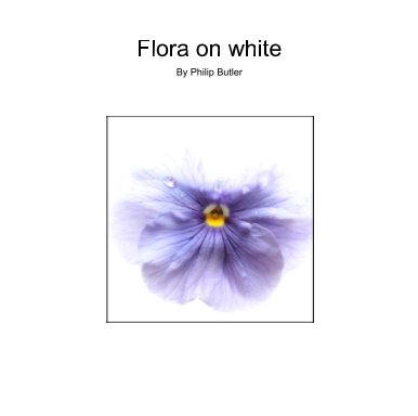 Flora on white book cover
