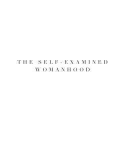 The Self-Examined Womanhood book cover