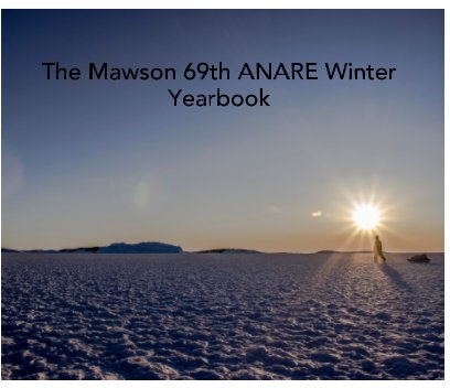 Mawson Winter ANARE 2016 book cover