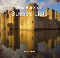 The Book of Sussex Lists book cover