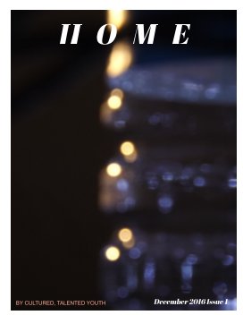 Home, December 2016, issued by Junior Arts Collective book cover