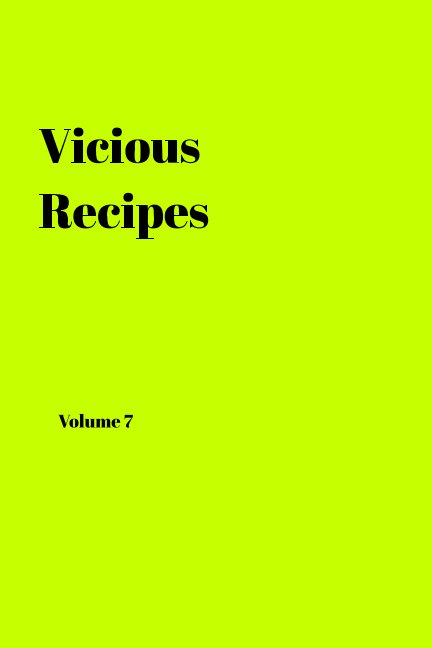 Vicious Recipes nach Cyd Peterson anzeigen