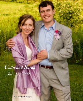 Colin and Sarah July 11, 2009 book cover